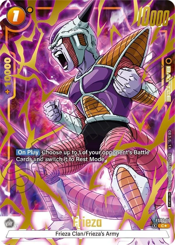 Frieza, Tournament and Championship Promos FS04-11