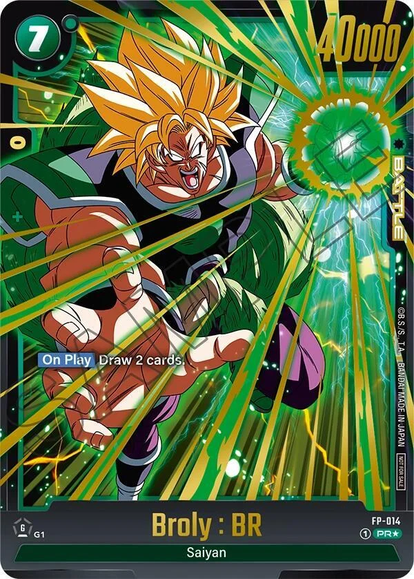 Broly : BR, Tournament and Championship Promos FP-014