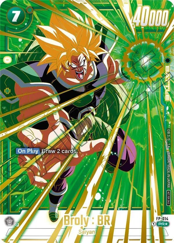 Broly : BR, Tournament and Championship Promos FP-014