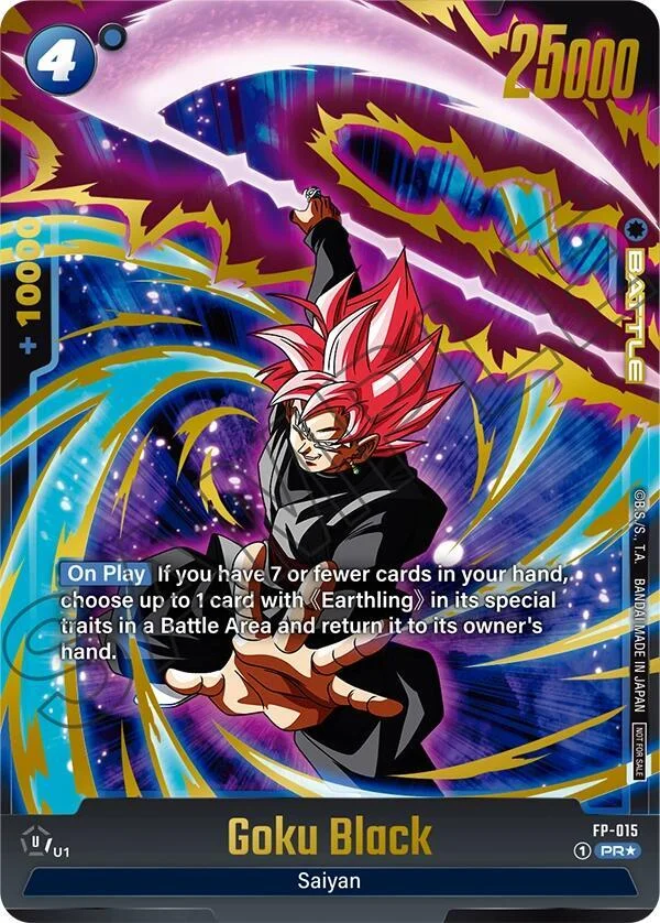 Goku Black, Tournament and Championship Promos FP-015