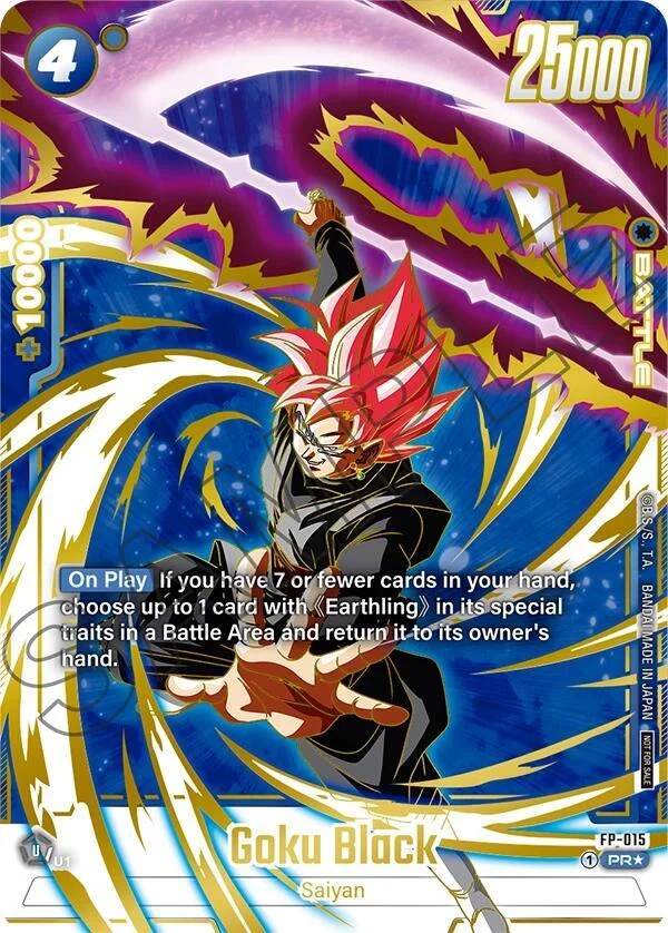 Goku Black, Tournament and Championship Promos FP-015
