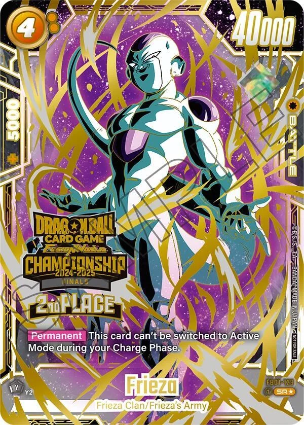 Frieza, Tournament and Championship Promos FB01-129