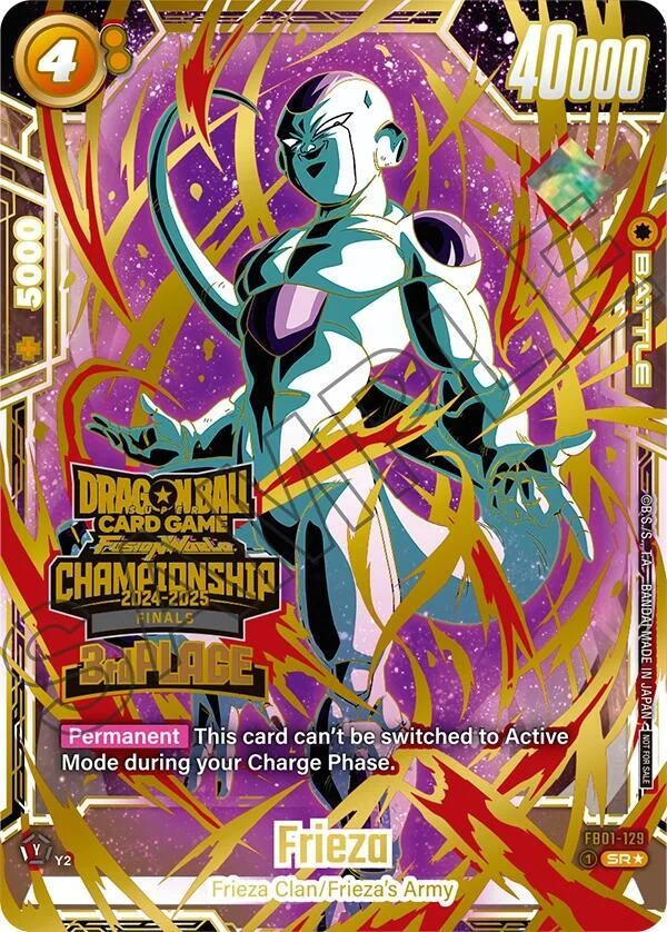 Frieza, Tournament and Championship Promos FB01-129