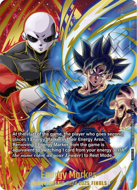 Energy Marker, Tournament and Championship Promos E-07