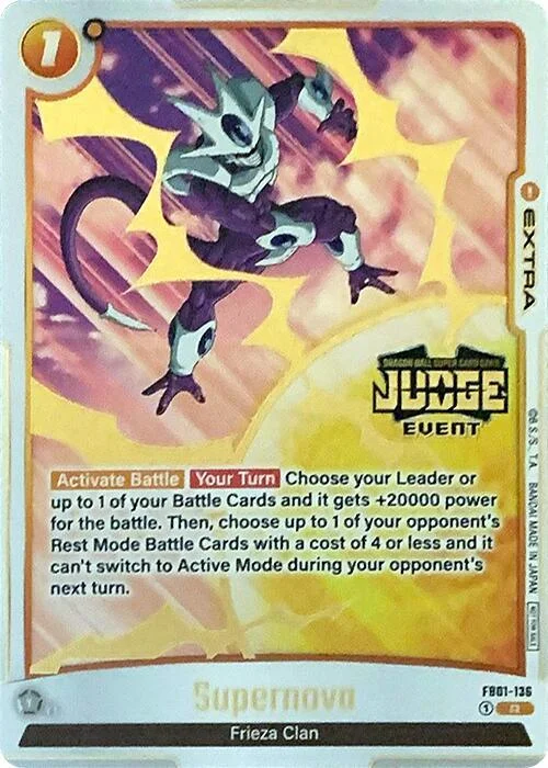 Supernova, Tournament and Championship Promos FB01-136