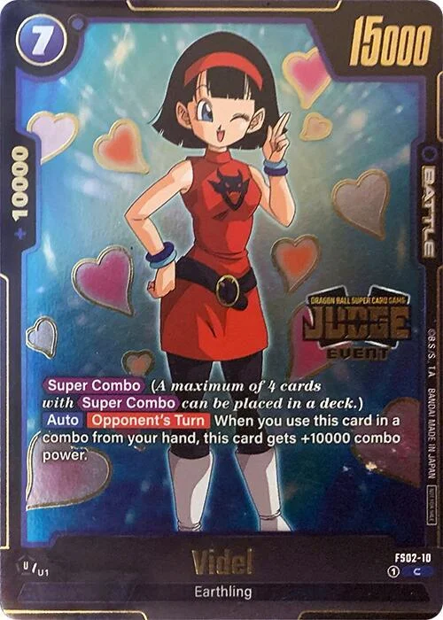 Videl, Tournament and Championship Promos FS02-10