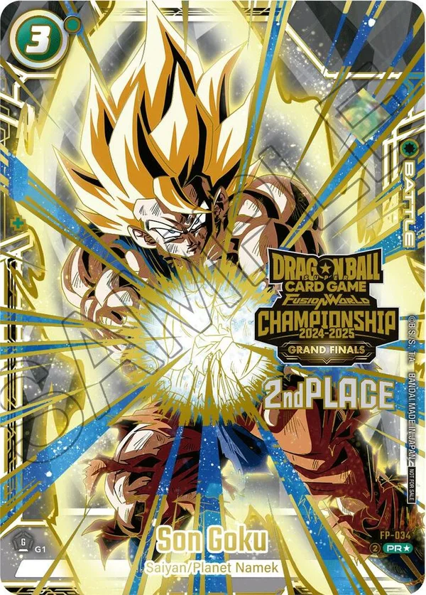 Son Goku, Tournament and Championship Promos FP-034