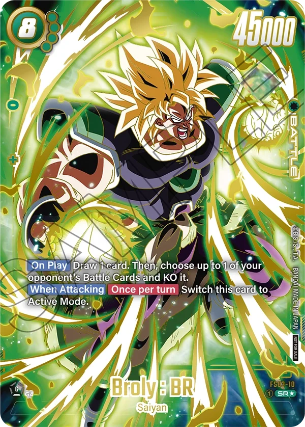 Broly : BR, Tournament and Championship Promos FS03-10