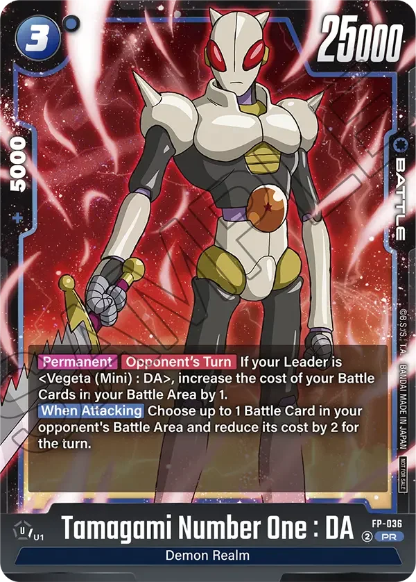 Tamagami Number One : DA, Tournament and Championship Promos FP-036