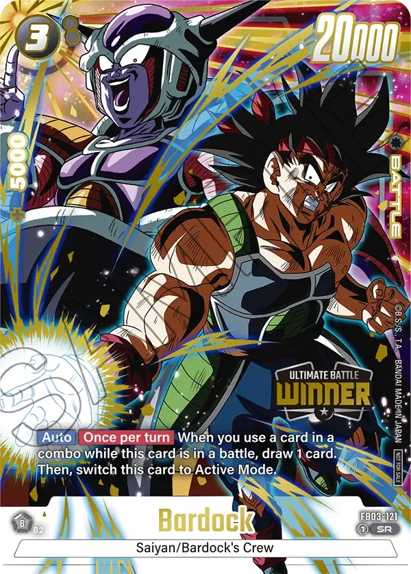 Bardock, Tournament and Championship Promos FB03-121