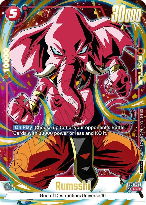 Rumsshi, Tournament and Championship Promos FB02-029
