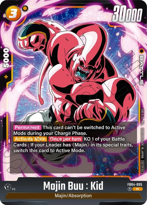 Majin Buu : Kid, Tournament and Championship Promos FB04-095