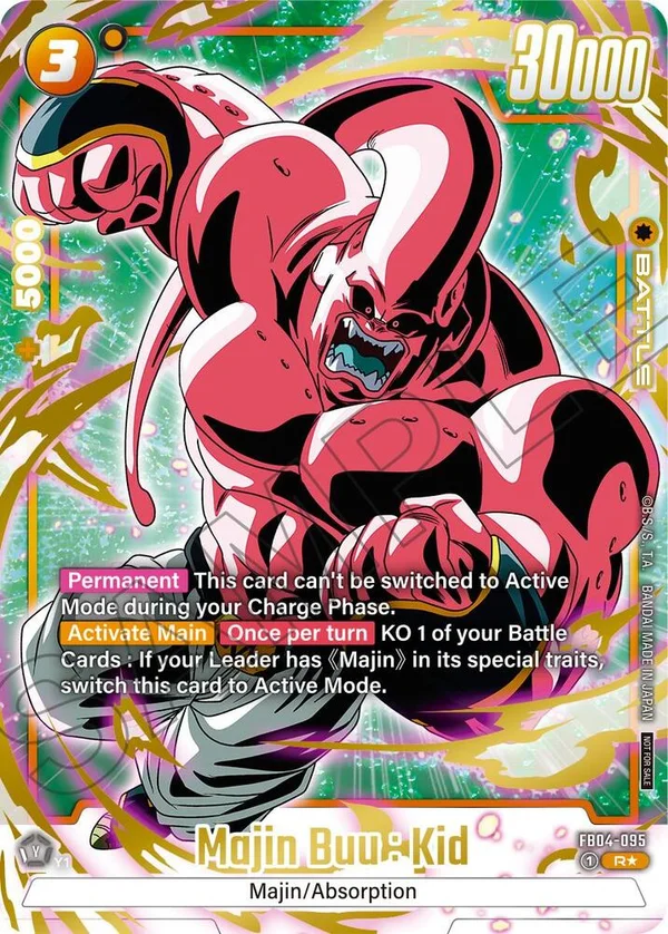 Majin Buu : Kid, Tournament and Championship Promos FB04-095
