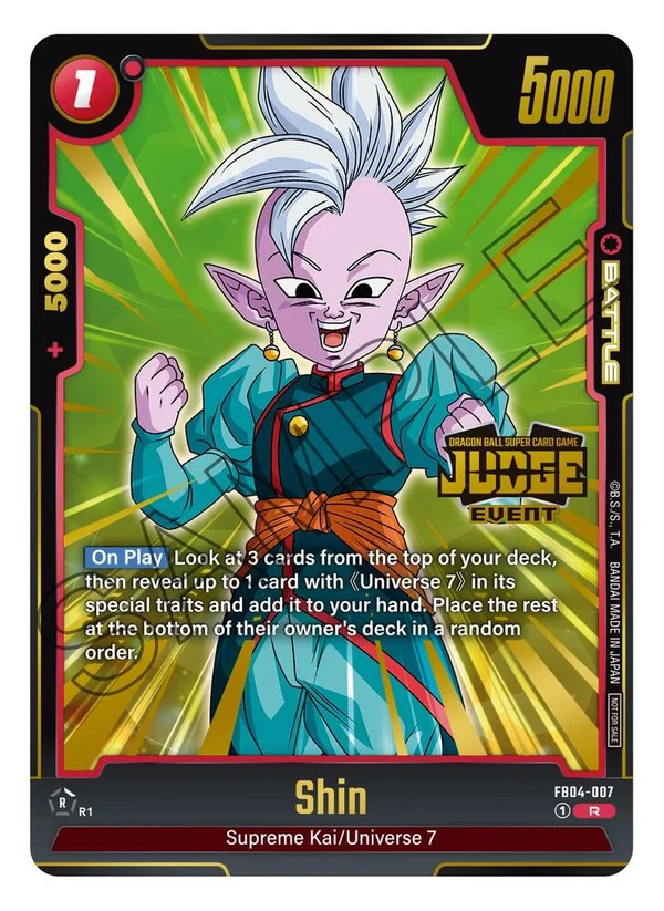 Shin, Tournament and Championship Promos FB04-007