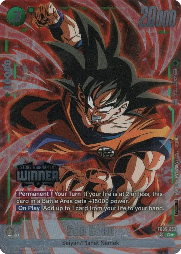 Son Goku, Tournament and Championship Promos FB05-053
