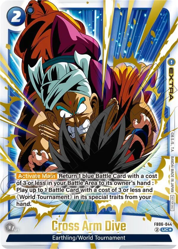 Cross Arm Dive, Tournament and Championship Promos FB06-044