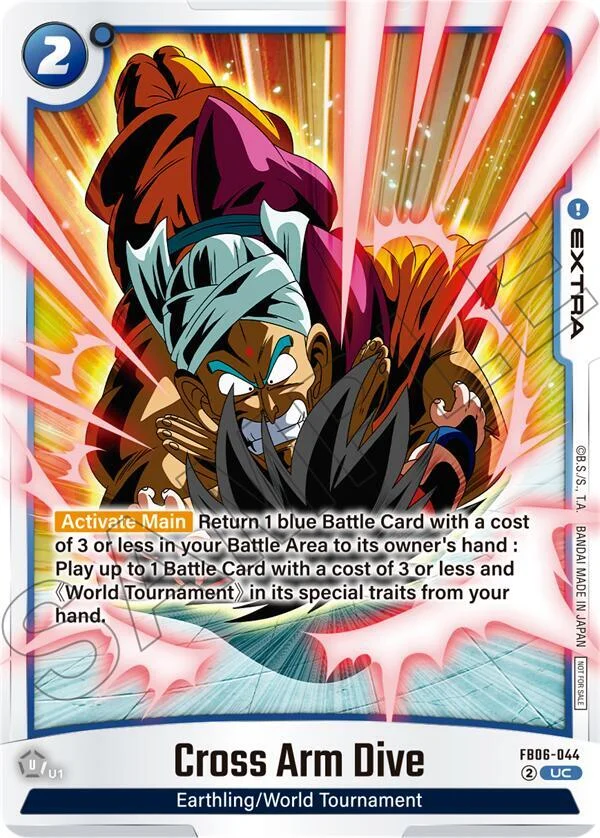 Cross Arm Dive, Tournament and Championship Promos FB06-044
