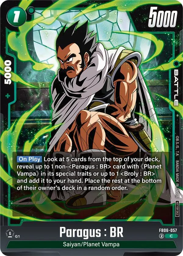 Paragus : BR, Tournament and Championship Promos FB06-057