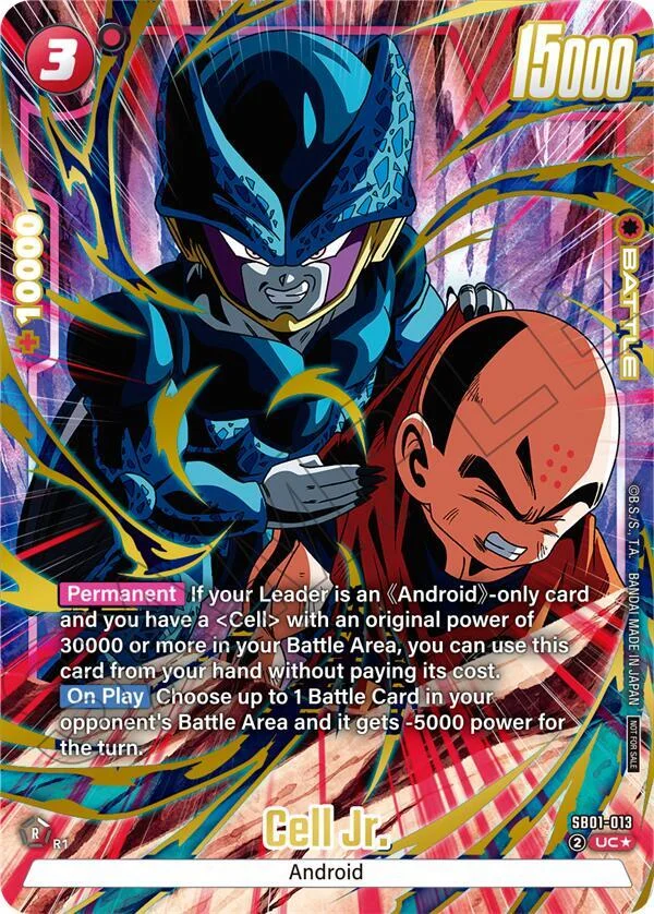 Cell Jr., Tournament and Championship Promos SB01-013