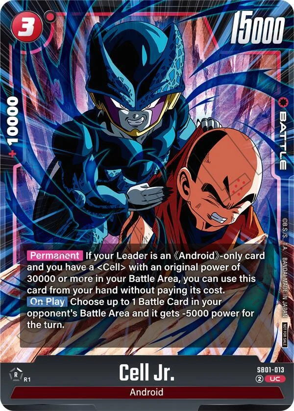 Cell Jr., Tournament and Championship Promos SB01-013