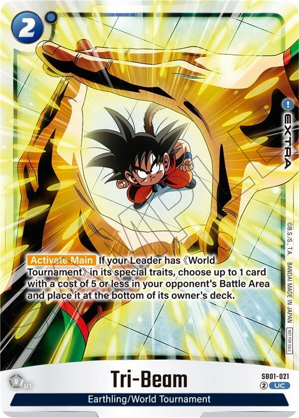 Tri-Beam, Tournament and Championship Promos SB01-021