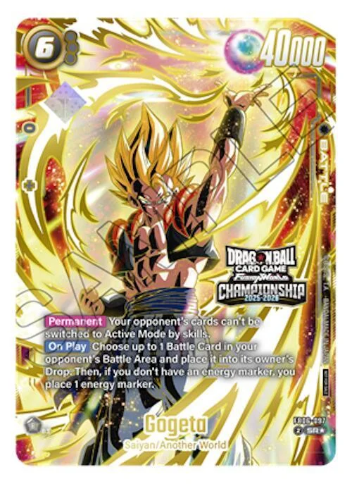 Gogeta, Tournament and Championship Promos FB06-097
