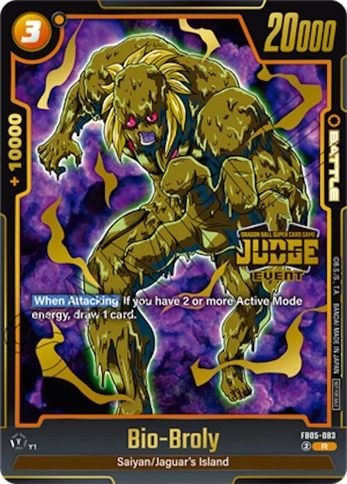 Bio-Broly, Tournament and Championship Promos FB05-083