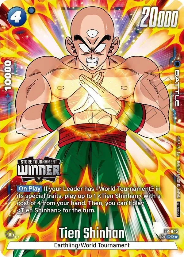 Tien Shinhan, Tournament and Championship Promos FP-045