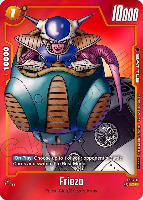 Frieza, Tournament and Championship Promos FS04-11