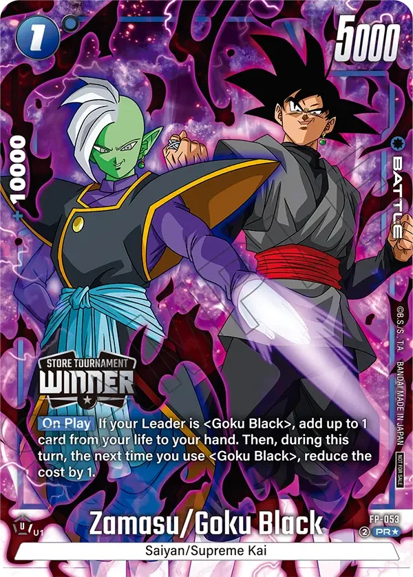 Zamasu/Goku Black, Tournament and Championship Promos FP-053