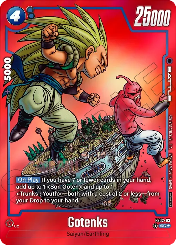 Gotenks, Tournament and Championship Promos FS02-03