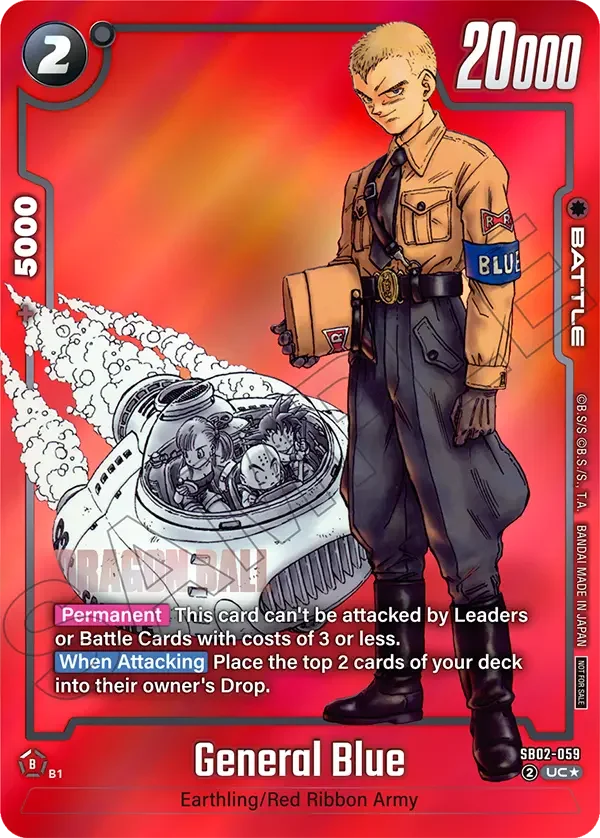 General Blue, Tournament and Championship Promos SB02-059