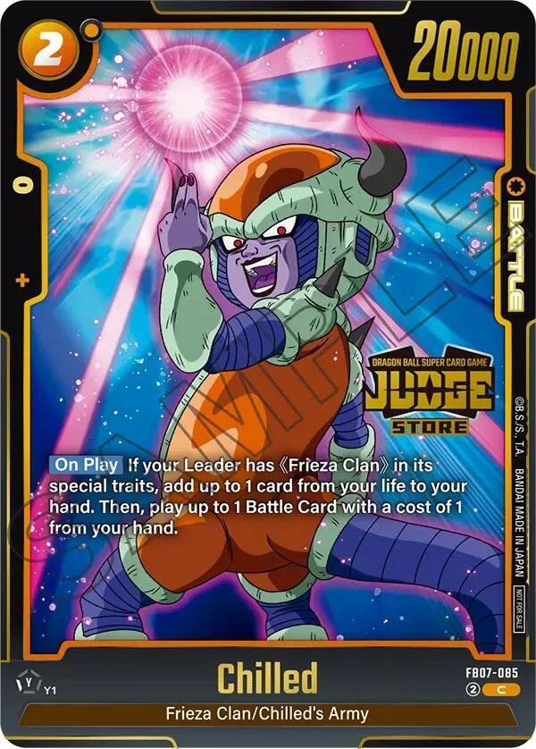 Chilled, Tournament and Championship Promos FB07-085