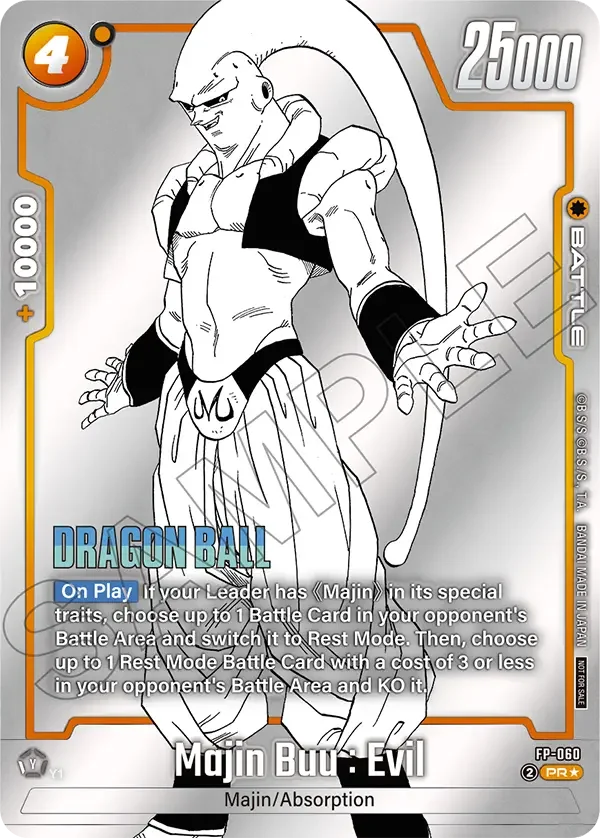 Majin Buu : Evil, Tournament and Championship Promos FP-060