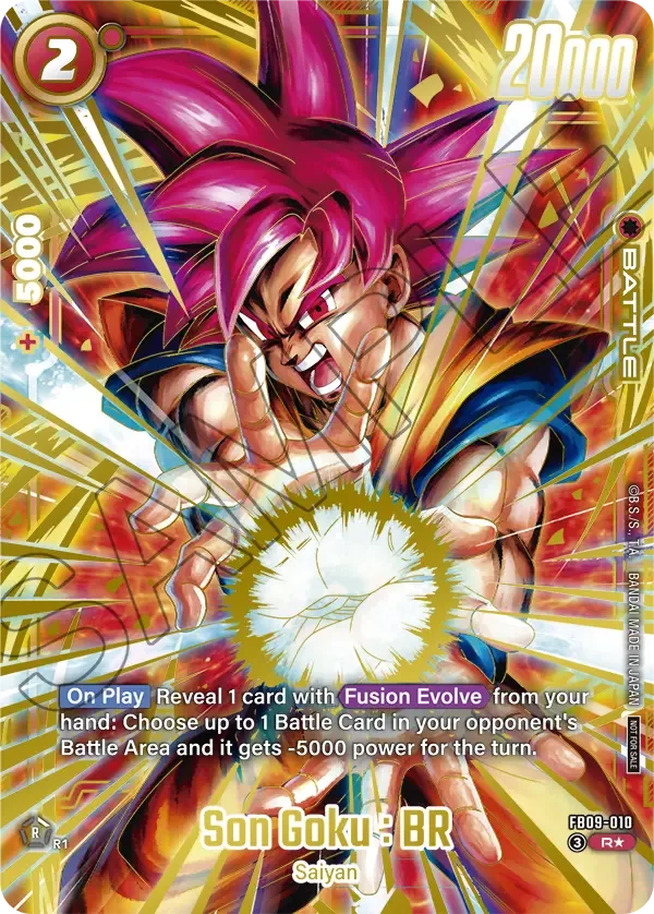 Son Goku : BR, Tournament and Championship Promos FB09-010