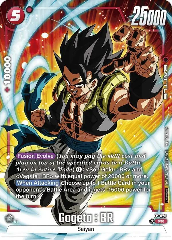 Gogeta : BR, Tournament and Championship Promos FP-070