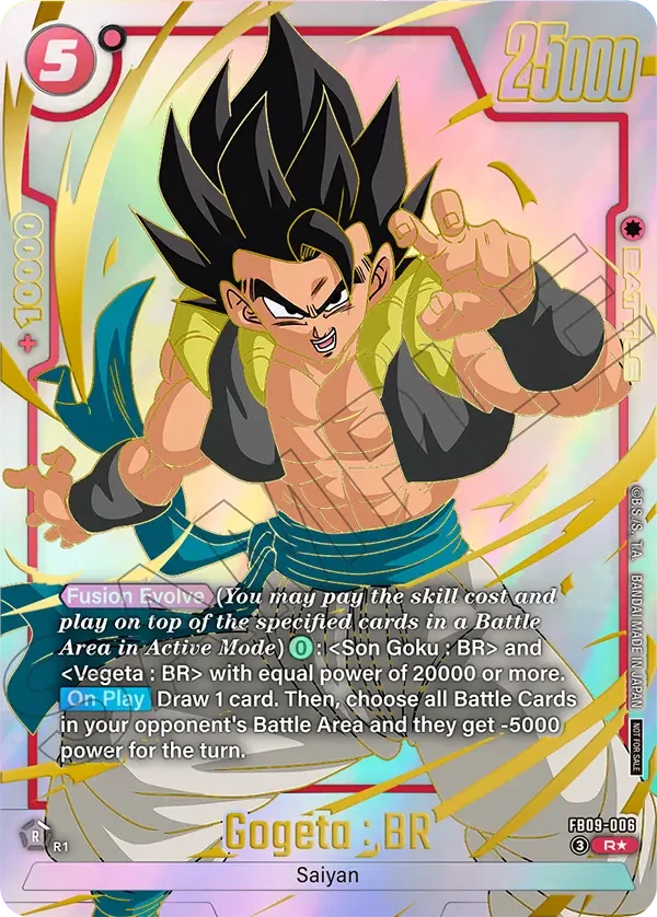 Gogeta : BR, Tournament and Championship Promos FB09-006
