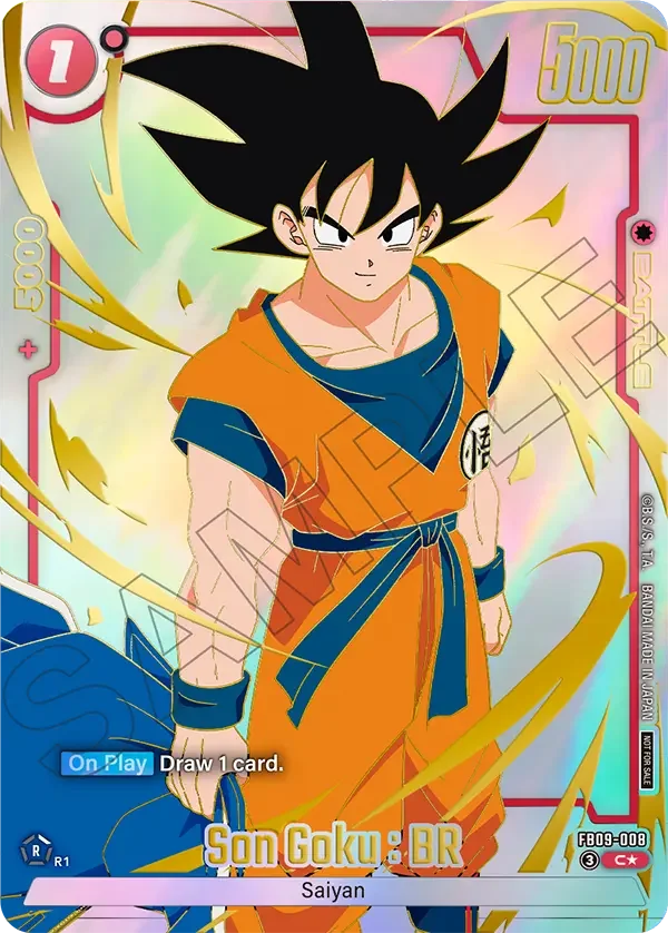 Son Goku : BR, Tournament and Championship Promos FB09-008