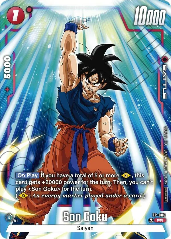 Son Goku, Tournament and Championship Promos FP-086