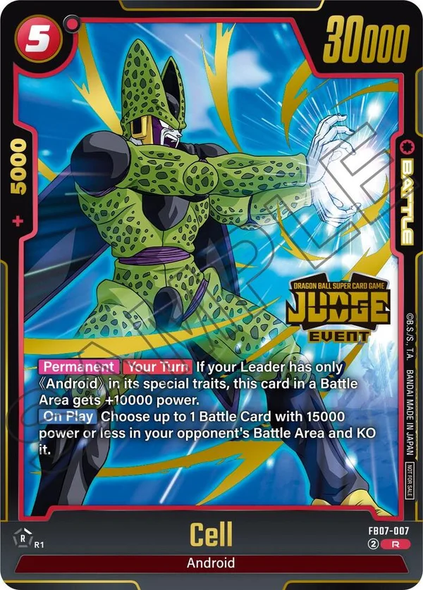 Cell, Tournament and Championship Promos FB07-007