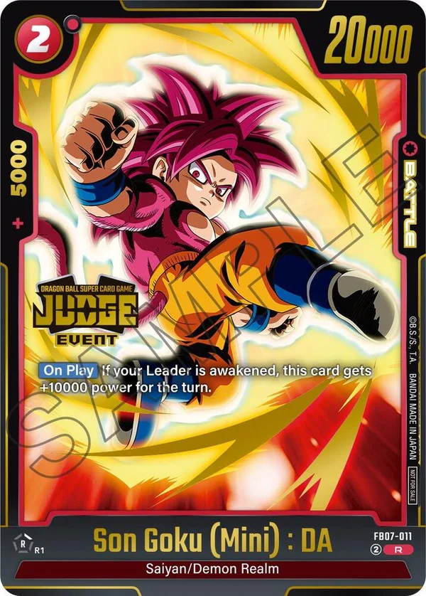 Son Goku (Mini) : DA, Tournament and Championship Promos FB07-011