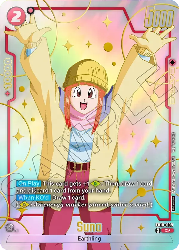 Suno, Tournament and Championship Promos FB10-009