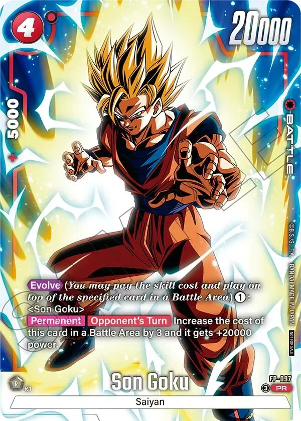 Son Goku, Tournament and Championship Promos FP-097