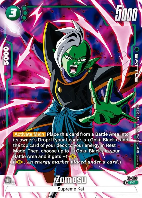 Zamasu, Tournament and Championship Promos FP-099