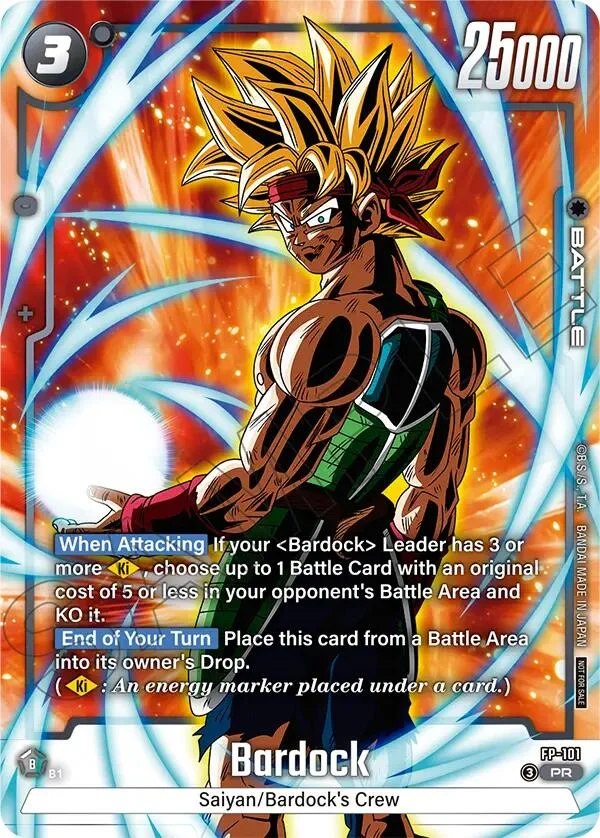 Bardock, Tournament and Championship Promos FP-101