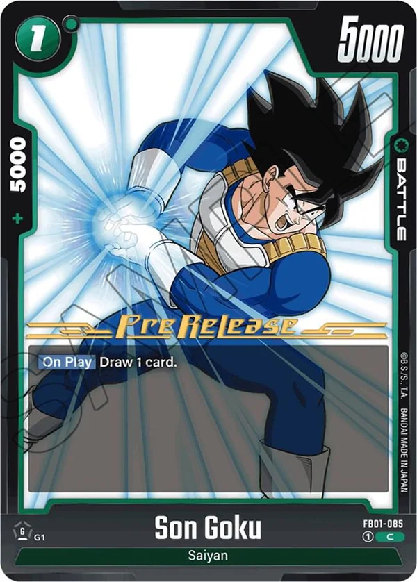 Son Goku, Awakened Pulse Pre-Release Cards FB01-085
