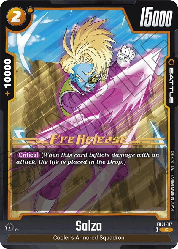 Salza, Awakened Pulse Pre-Release Cards FB01-117