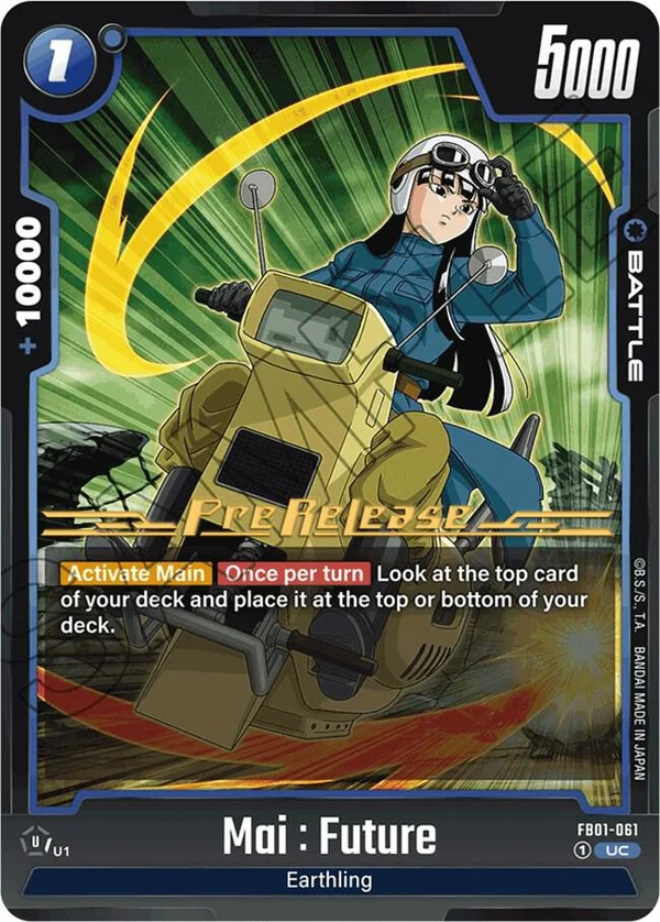 Mai : Future, Awakened Pulse Pre-Release Cards FB01-061