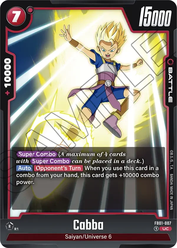 Cabba, Awakened Pulse FB01-007