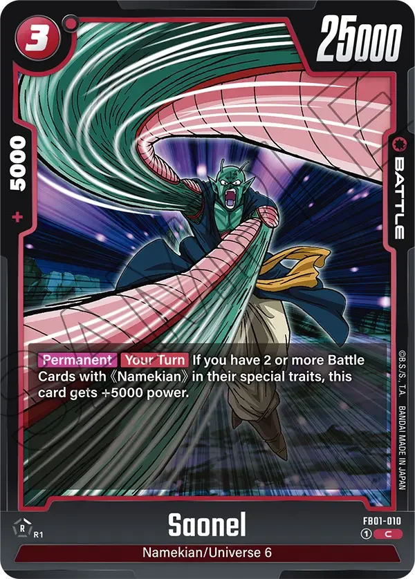 Saonel, Awakened Pulse FB01-010